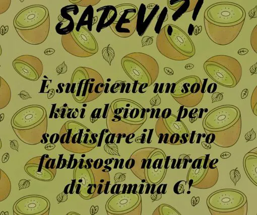 ..e tu lo sapevi⁉️🥝 - Immagine