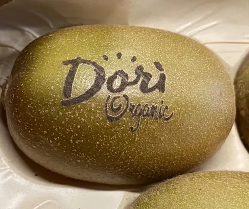 Kiwi giallo Dorì Bio con laser - Immagine